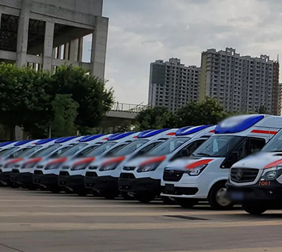 民和服务车队展示